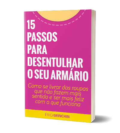 Livro 15 Passos para Desentulhar seu Armário